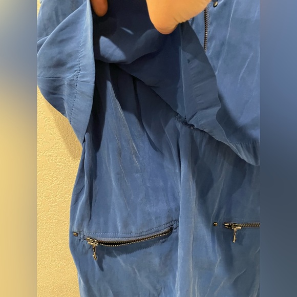 Kenneth Cole New York Blue Sleeveless Mini Dress Size Extra Small - Picture 10 of 10